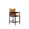 Manhattan Comfort Ritz Counter Stool in Camal and Dark Walnut CS006-CL - alternate 2